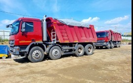 Услуги самосвала Mercedes-Benz Actros