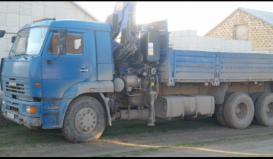 Аренда манипулятора на базе КАМАЗ