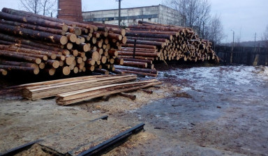 Пиломатериалы с доставкой. Доска, брус, кругляк.