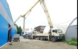 Автобетононасос аренда, услуги бетононасос