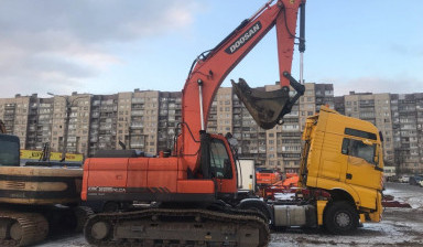 Гусеничный экскаватор 21 т Doosan DX 225 ковш 1 м3 в Колпино
