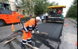Асфальтирование в ручную и асфальтокуладчиком