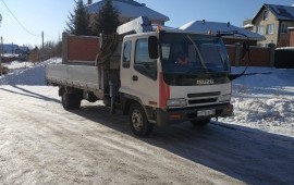 Кран- борт аренда. Услуги манипулятор. Доставка.