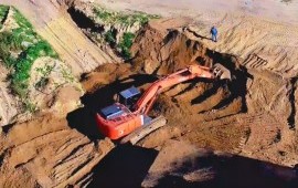 Аренда гусеничного экскаватора Hitachi ZX240LC-3