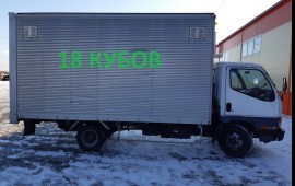 Грузовой фургон, 18 кубов. Грузоперевозки Грузчики