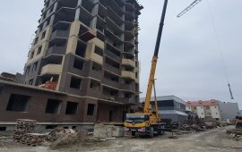 Аренда крана 48 метров. Услуги автокран.