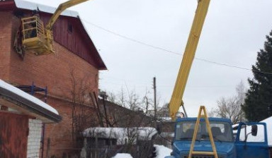 Аренда автовышки. Услуги вышка. Подъёмные работы. в Казани