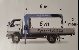 Манипулятор- кран аренда услуги грузоперевозки