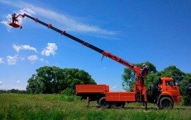 Аренда автовышки. Услуги манипулятор - кран.