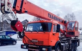 Автокран 25т аренда Екатеринбург