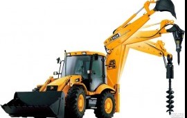 Аренда экскаватора-погрузчика JCB,VOLVO