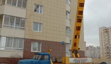 Автовышка в аренду. Подъемные работы.