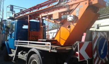 Услуги и аренда автовышки. Высотные работы.