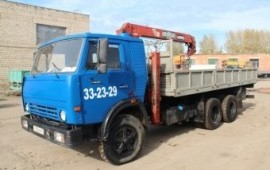 КамАЗ манипулятор