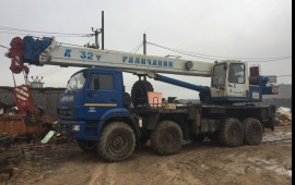 Услуги автокрана 25-40т