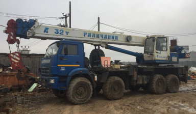 Услуги автокрана 25-40т вылет стрелы 21-49м