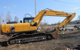 Услуги гусеничного экскаватора Shantui SE240