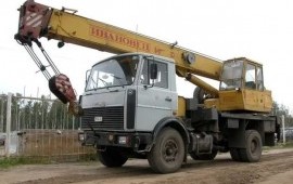 Аренда автокрана 14 тонн, стрела 14 метров