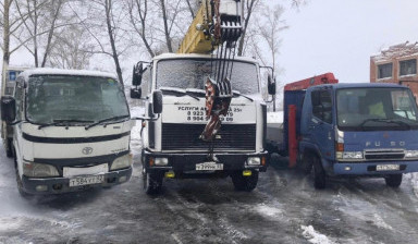Услуги эвакуатора, автокрана 25т,