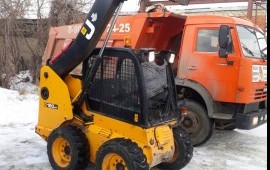 Услуги экскаватора-погрузчика. Планировка, копка