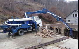 Аренда автобетононасос. Услуги бетононасос.