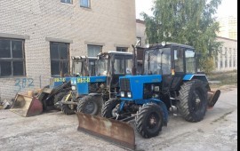 Аренда Трактора МТЗ 82.1. Уборка территории, дорог