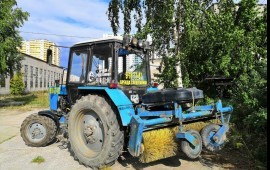 Аренда Трактора МТЗ 82.1. Уборка территории, дорог