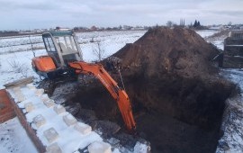 Услуги мини-экскаватора