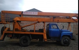Автовышка аренда. Высотные работы.