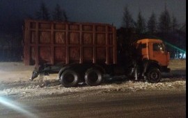 Камаз ломовоз. Перевозка металлом.