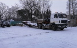 Перевозки негаборита во Владимире