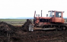 Аренда бульдозера ДТ-75. Земляные работы.