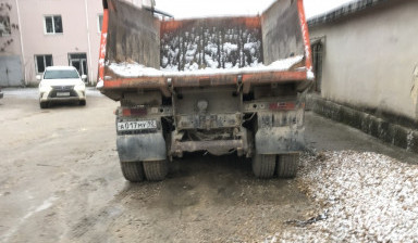 Аренда Самосвала КАМАЗ 15т. Песок, щебень.
