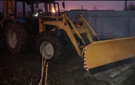 Экскаватор погрузчик услуги в Знаменке