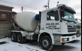 Доставка бетона,раствора,аренда миксера 9м3