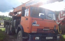 Автокран 25т стрела 22м