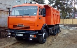 Камаз 15 тонн. Самосвал аренда. Доставка.