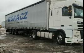 Daf штора Перевозка грузов длинномер тентованный