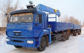 Услуги самопогрузчика. Манипулятор Перевозка груза
