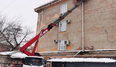 Аренда автовышки. Высотные работы.
