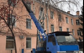 Аренда автовышки. Высотные работы.