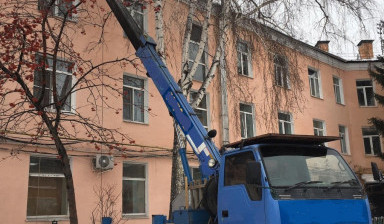 Аренда автовышки. Высотные работы.