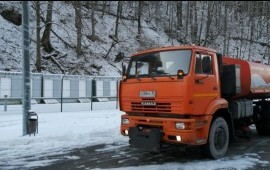 Услуги поливомоечных машин, доставка воды