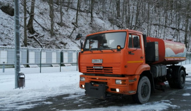 Услуги поливомоечных машин, доставка воды