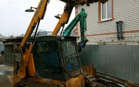 МИНИ ПОГРУЗЧИК АРЕНДА. ПАЛЛЕТНЫЕ ВИЛЫ. СНЕГОМЕТ.
