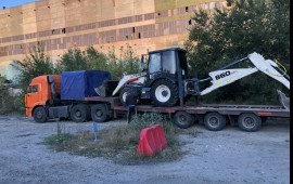 В аренду экскаватор-погрузчик. Планировка. в Новом Рогачике