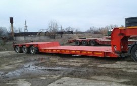Трал корыто (телескоп) 40-50 тонн. Перевозка.