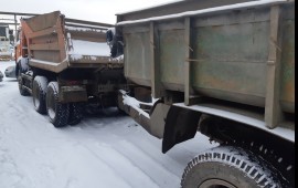 Самосвалы с прицепами до 25тн