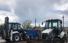 Услуги экскаватора погрузчика “Hidromek”