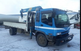 Кран-манипулятор, вышка, Братск